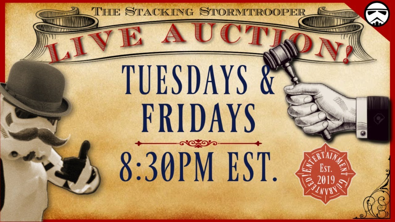 Live Coin Auction 55 And GAW With Stacking Stormtrooper