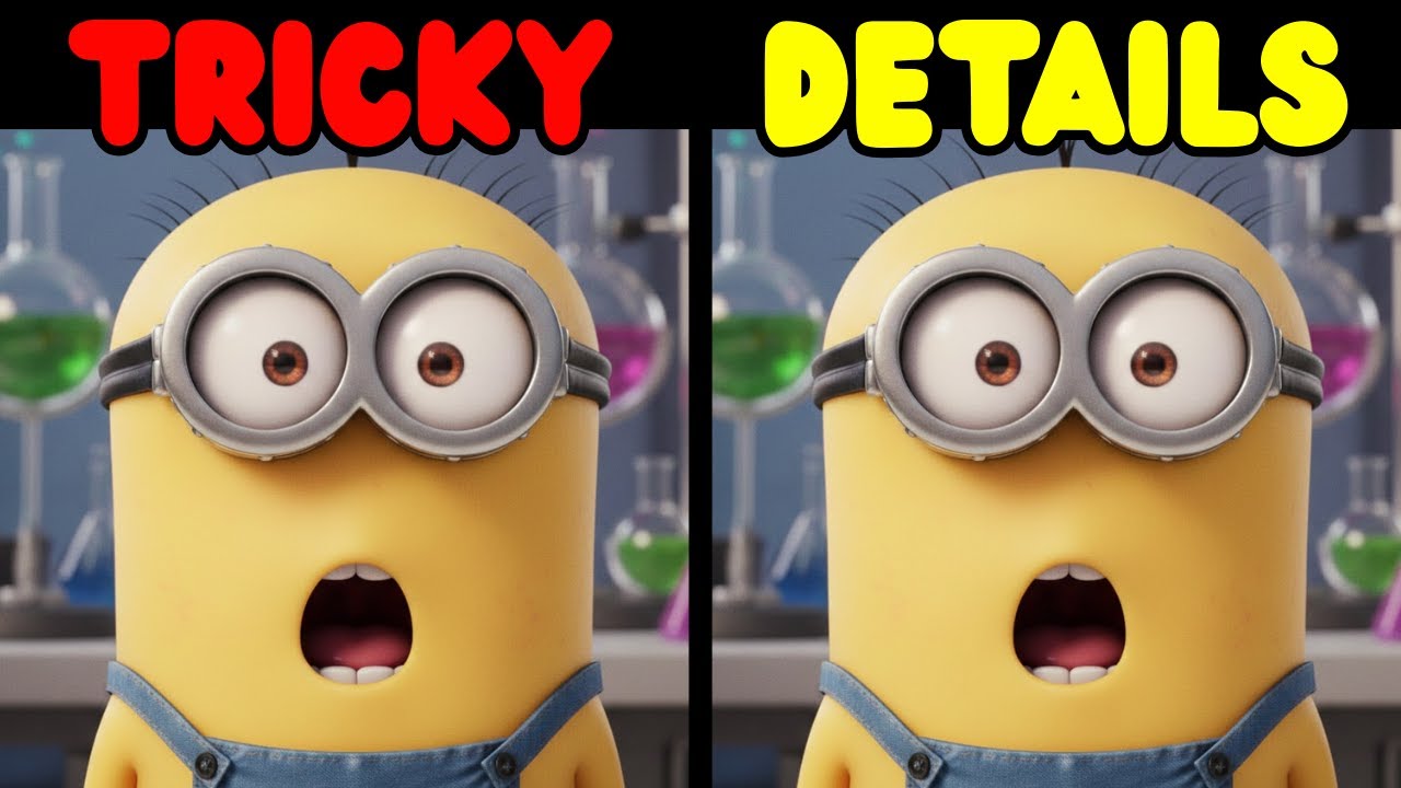 This Despicable Me Find the Difference Is IMPOSSIBLE 😬🍌 | Find The Difference Quiz