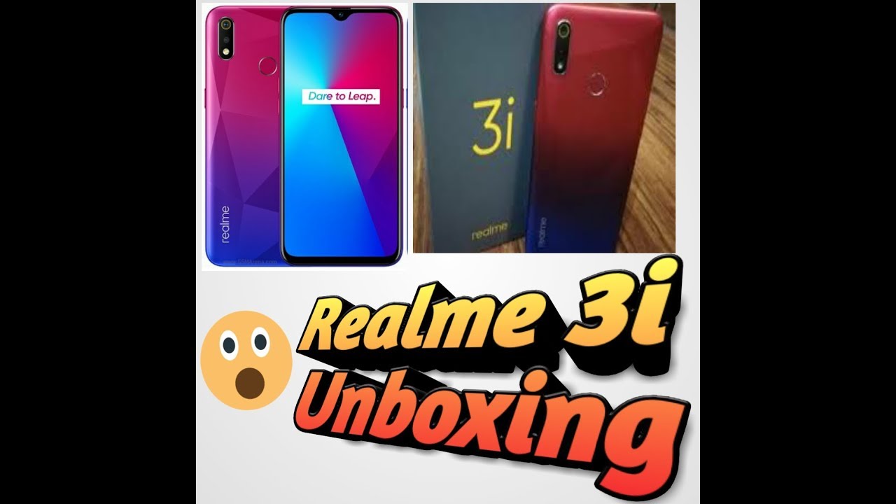 Realme 3i unboxing - Gradient Diamond Back Design @7999 |  All gyan master