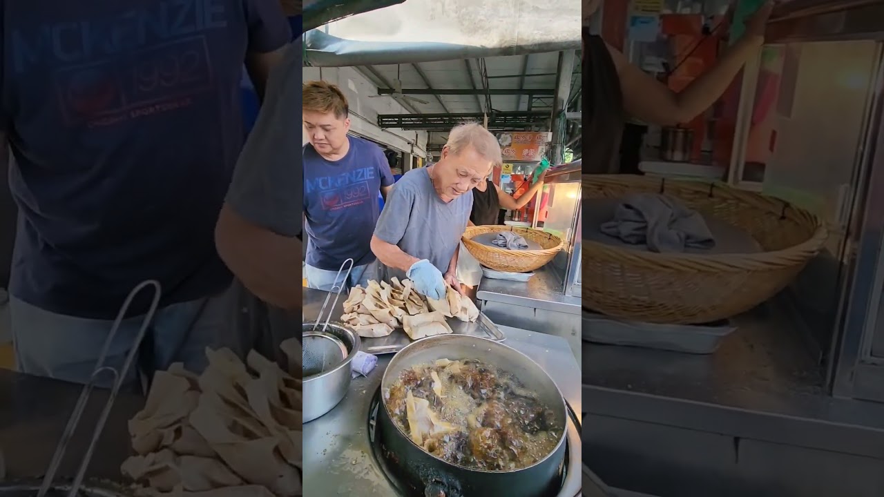 ไก่กระดาษ #ไก่ทอด #ไก่ทอดกระดาษ #streetfood