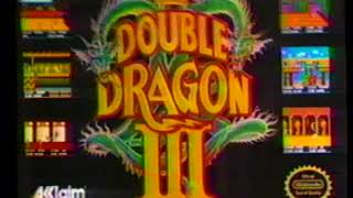 Double Dragon Iii 1991 Television Commercial - Nintendo - Nes - Video Game