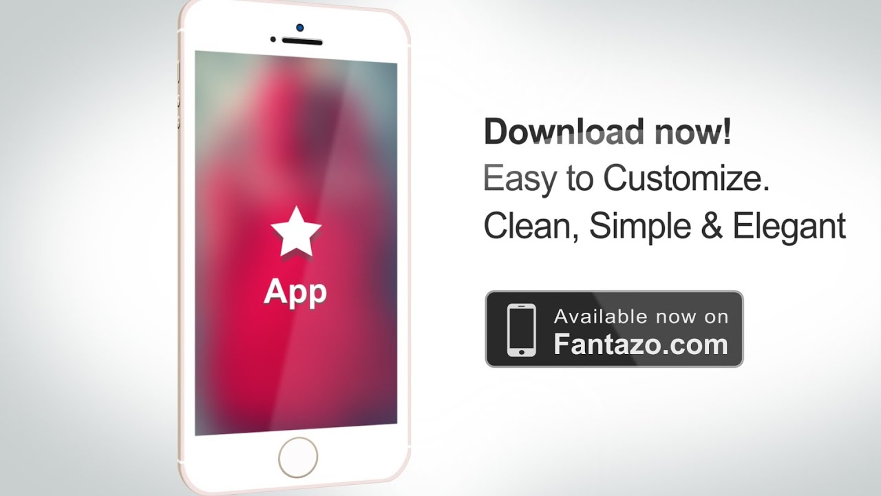 IPhone App Presentation After Effects Template YouTube IPhone App Presentation After Effects Template YouTube
