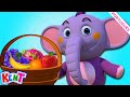 Cano de frutas  kent o elefante  musica infantil  desenhos animados