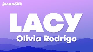 Olivia Rodrigo - lacy (Karaoke Version)