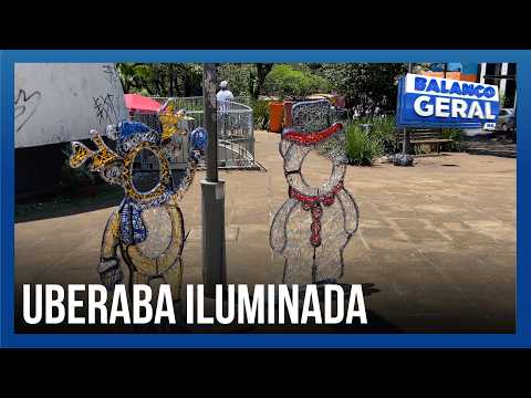 Christmas begins to take shape in Uberaba with decorations and new features