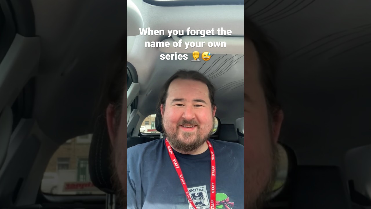 When you forget the name of your own series 🤦😅