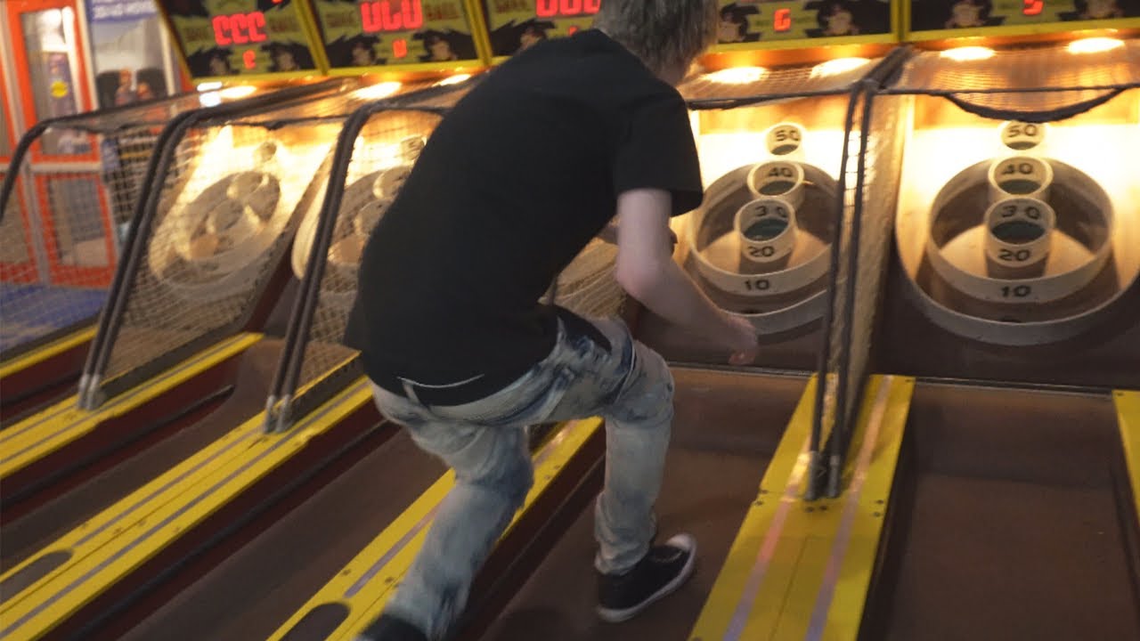 I GOT KICKED OUT OF THE ARCADE...
