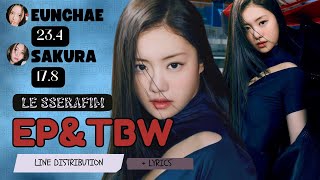 Download lagu [AI COVER] How Would LE SSERAFIM OT6 sing 'EP&TBW' | Line distribution   Lyrics