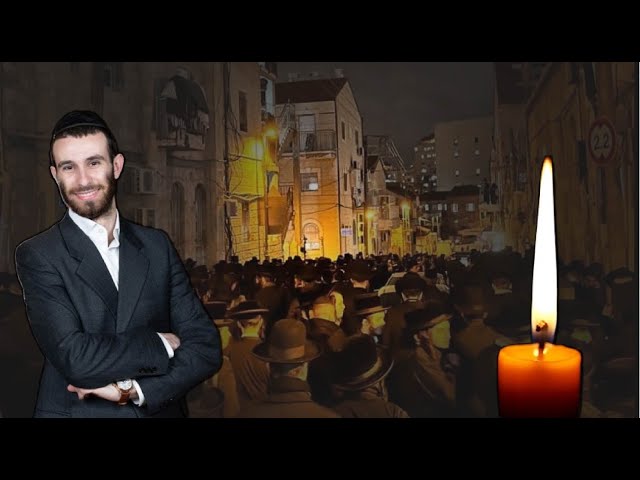 Levaya of HaChusen Yanky Grosinger A"H – Full Video of Hesped