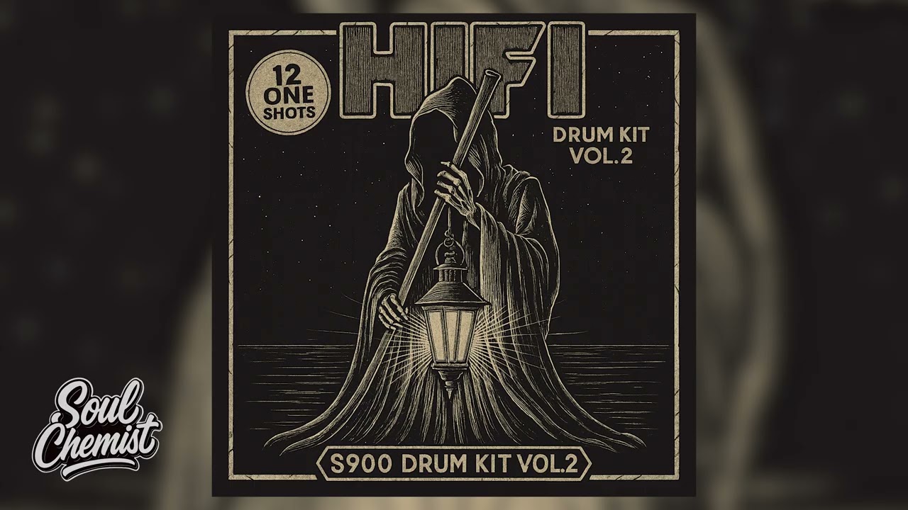 Dark Dusty Drum Kit | "HIFI S900 Vol.2" | Boom Bap, Lo-Fi, Hip-Hop...