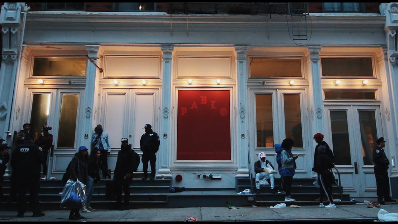KANYE WEST LIFE OF PABLO POP-UP NYC