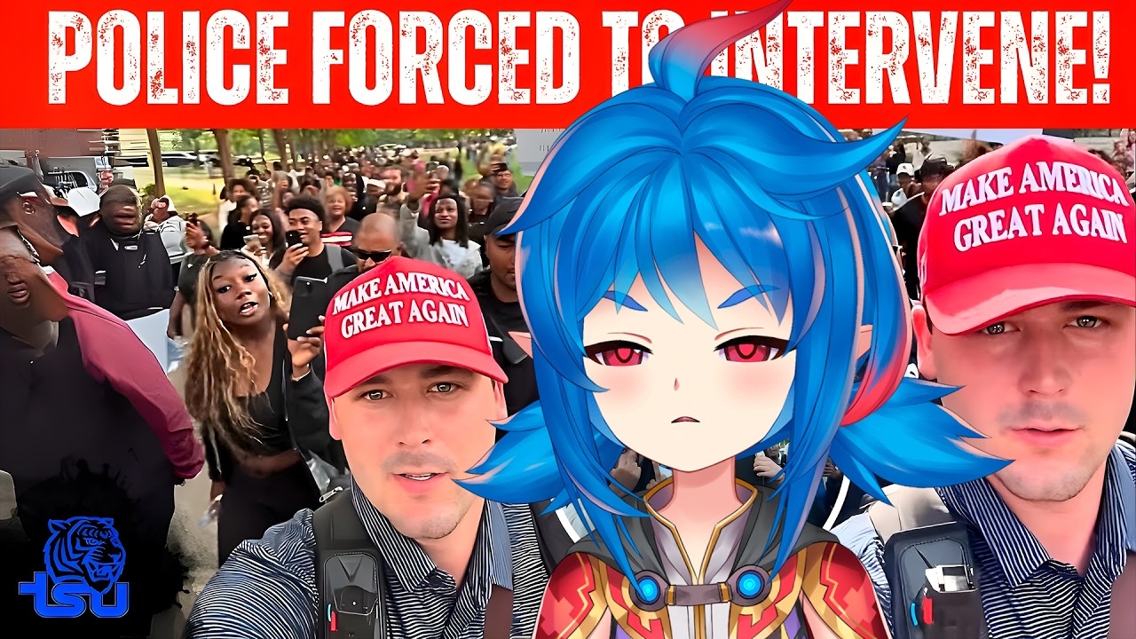 Их окружила толпа за попытку говорить