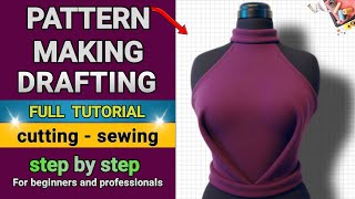 Professional Bodice & Neckline Pattern | Full Sewing Workflow