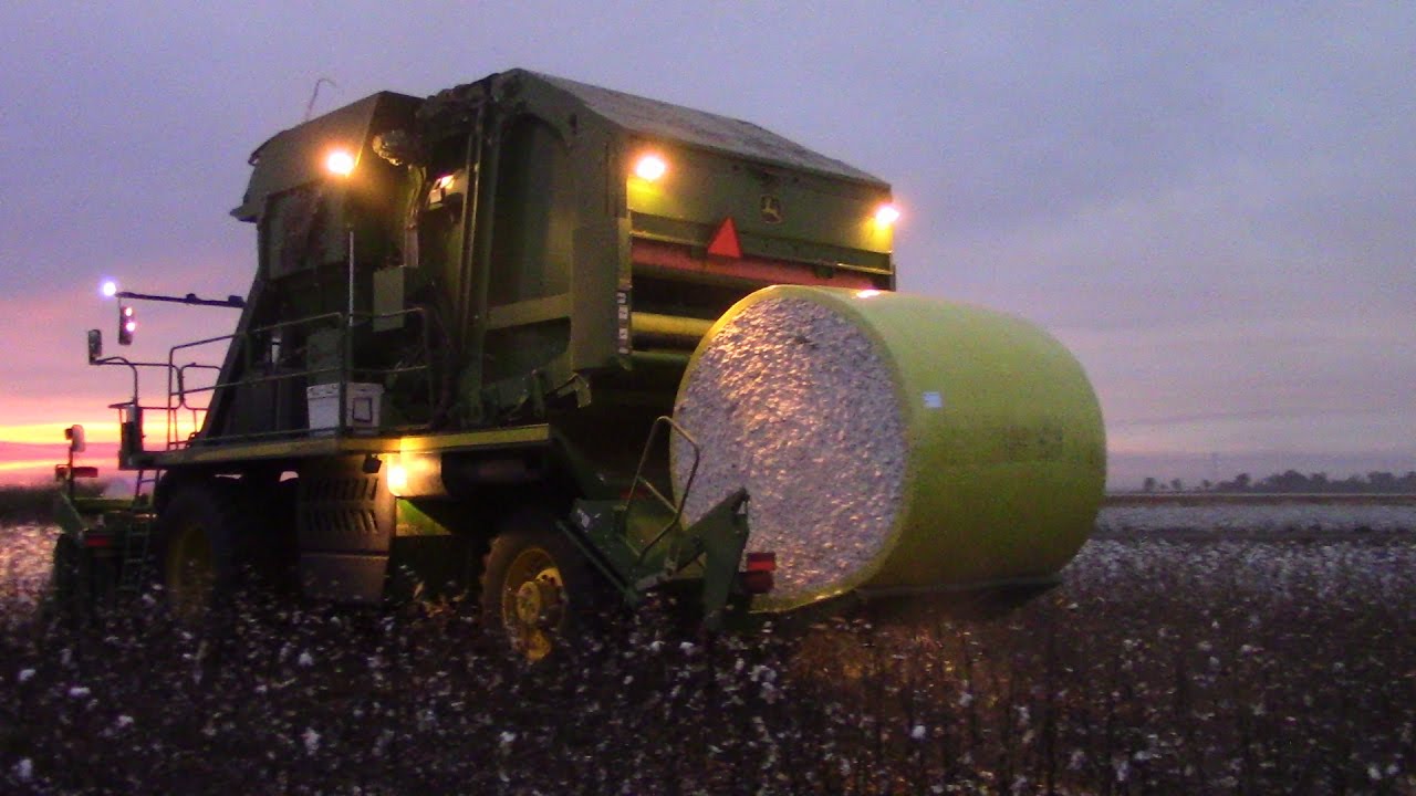New John Deere Cotton Picker