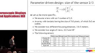 Optimal design and critical analysis of a high resolution video plenoptic demonstrator
