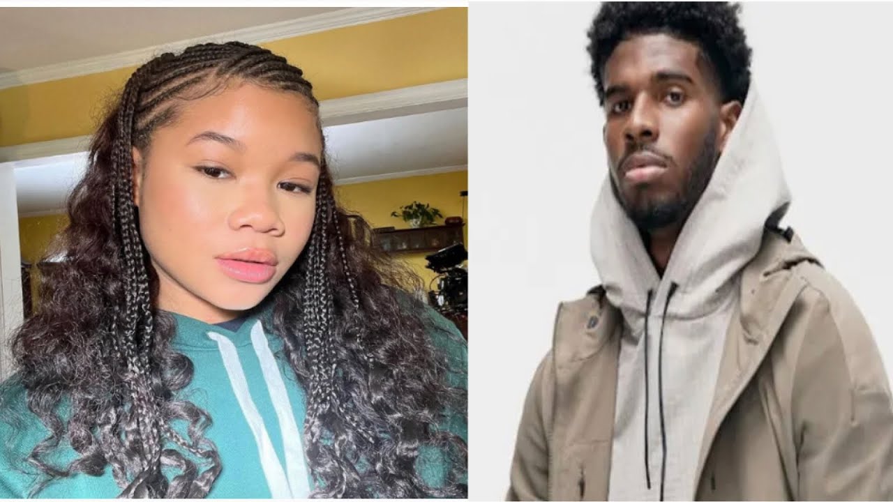 Shedeur Sanders and Storm Reid Red Carpet debut YouTube