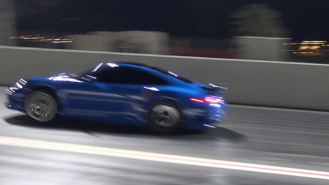 EKanooRacing's ES1XXX 991 Turbos Runs a New World Record 8.55@263KM/H (163MPH)