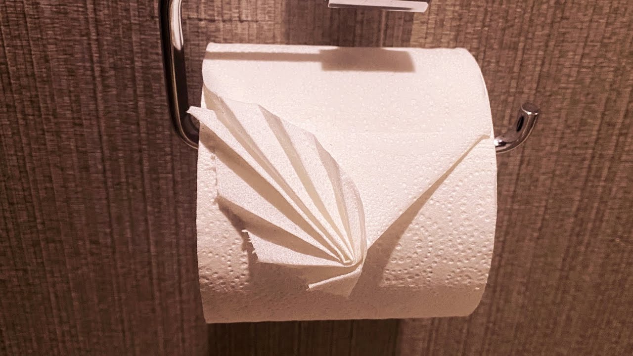 Leaf Toilet Paper Fold YouTube