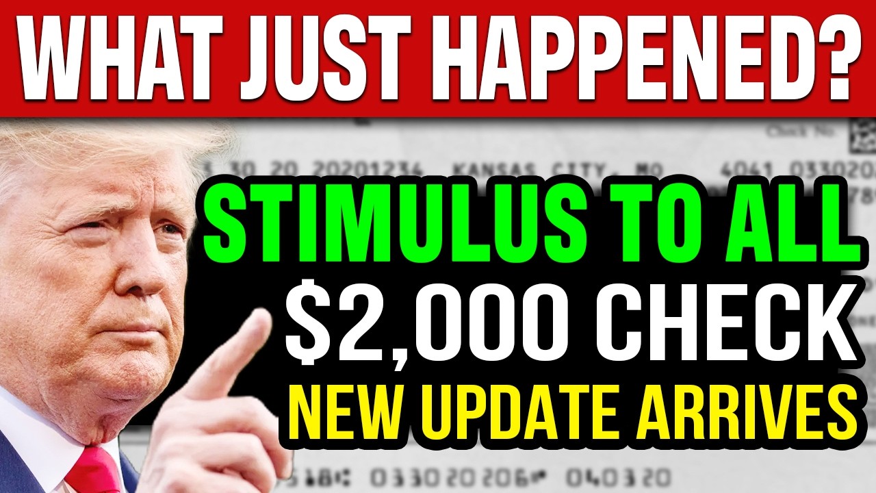 СТИМУЛИРУЮЩАЯ ВЫПЛАТА ДЛЯ ВСЕХ! Обновление информации о новых чеках на 2000 долларов | СЕЙЧАС ИЛИ...