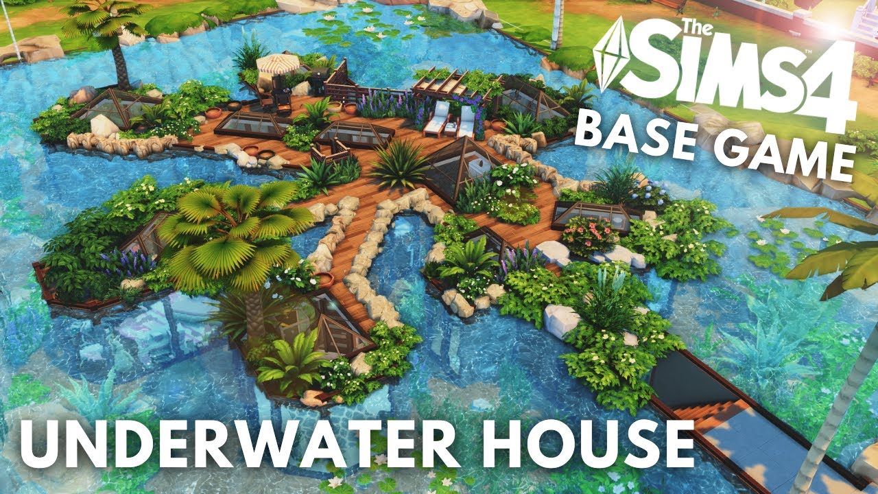 Underwater Family Home ???????? Base Game | No CC | Stop... - youtube