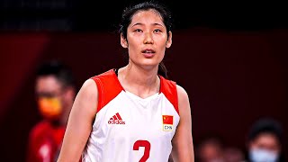Amazing Zhu Ting (朱婷) - Volleyball SUPERSTAR | Low Leap with Massive and Fast Arm Swing.