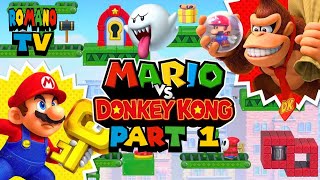 MARIO VS DONKEY KONG NINTENDO SWITCH GAMEPLAY