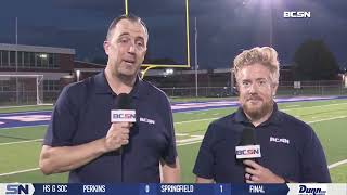 Springfield Defends Home Field With 1-0 Victory Over Perkins