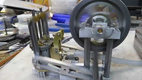 Grasshopper Steam Engine - Side  Lever