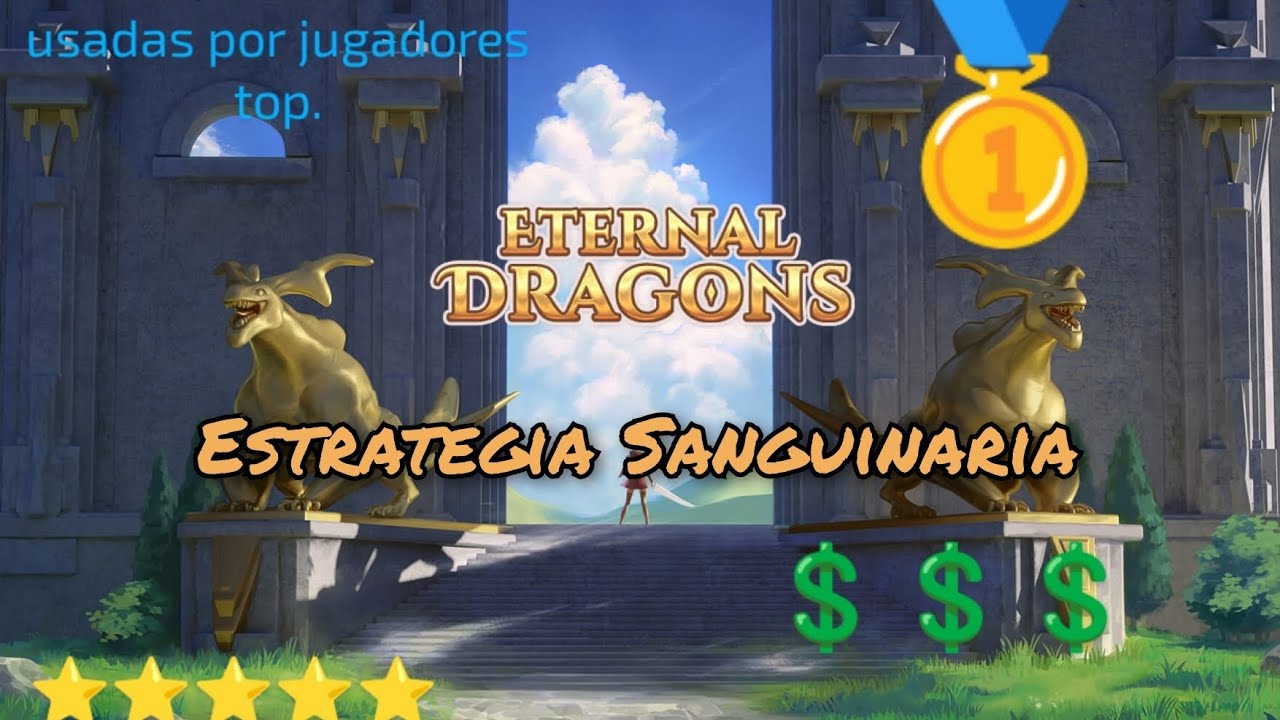 ETERNAL DRAGONS 🐉 JUEGO NFT FREE PAGANDO 🐉 TUTORIAL N°3 ESTRATEGIAS SANGUINARIA DE LOS TOP 10!!!!