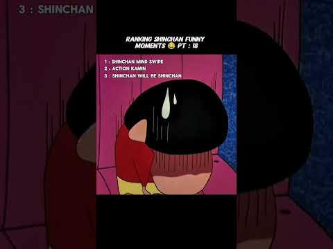 Ranking Shinchan Funny Moments 😂🔥 | Best Funny Scenes | #Shorts