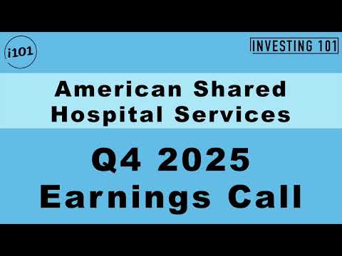 American Shared Hospital Services Q4 2025 Earnings Call | Net Loss Narrows to $0.6M
