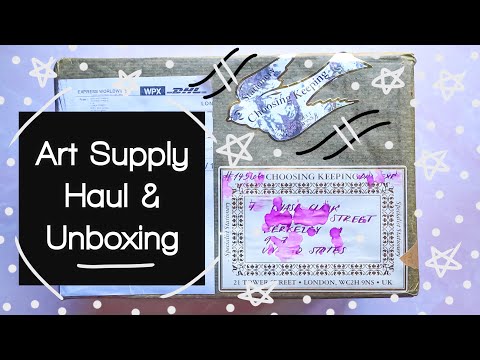 Art Supply Haul