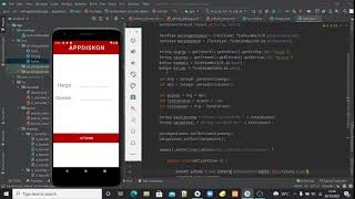Aplikasi Penghitung Diskon berbasis Java di Android Studio