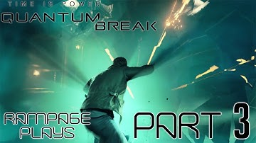Quantum Break Hard PC Playthrough - Part 3 - Act 1 - Library Chase