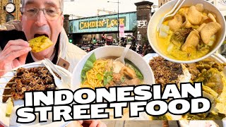 INDONESIAN STREET FOOD IN CAMDEN MARKET LONDON