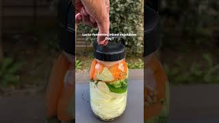 Fermented mixed vegetables #fermefermente #guthealth #lactofermentation