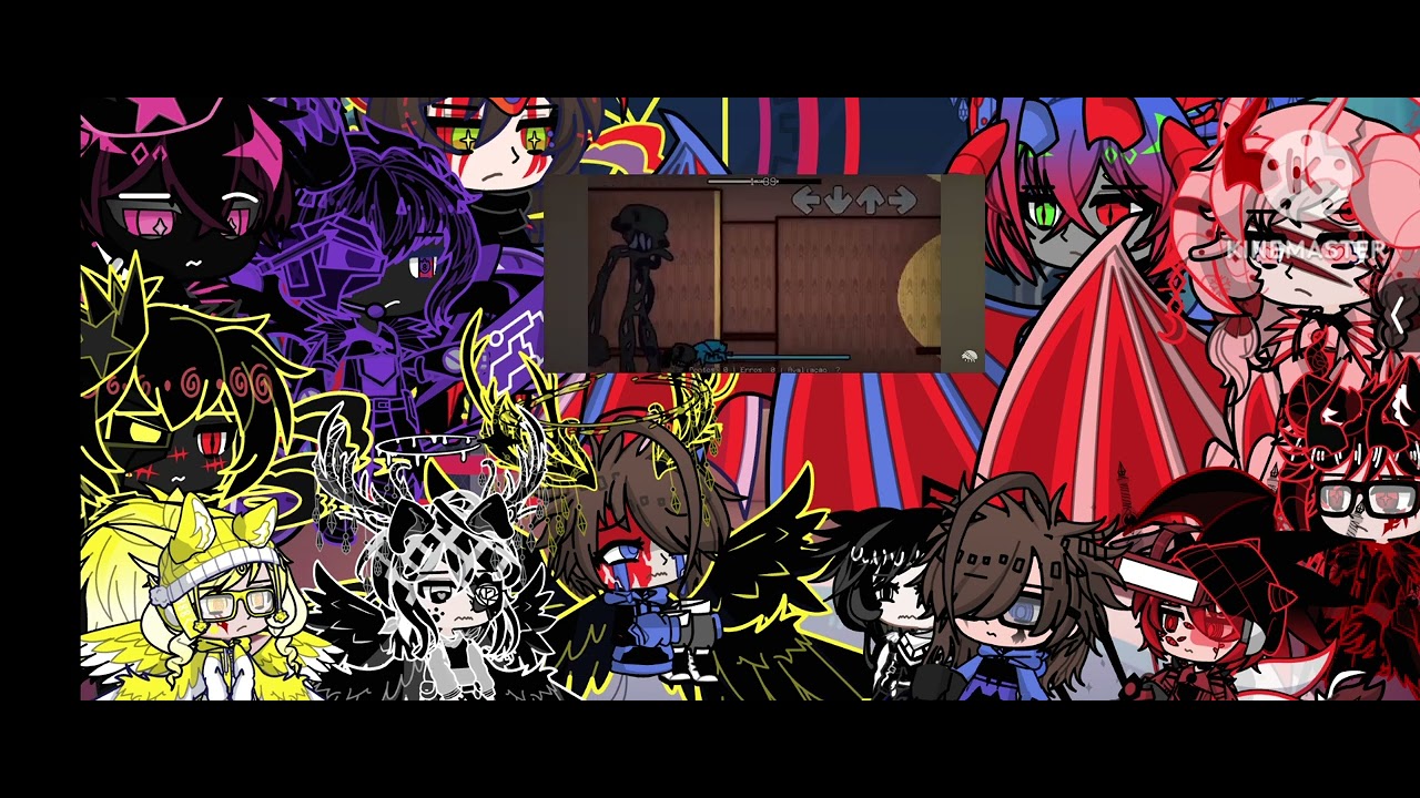 Fnf infinite hallways reaction (song by "BI4K_)