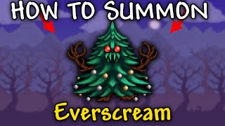 How to Summon Everscream in Terraria | summon everscream | summon ice queen | summon Santa-NK1