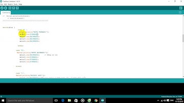 Code Arduino điều khiển xe bằng bluetooth