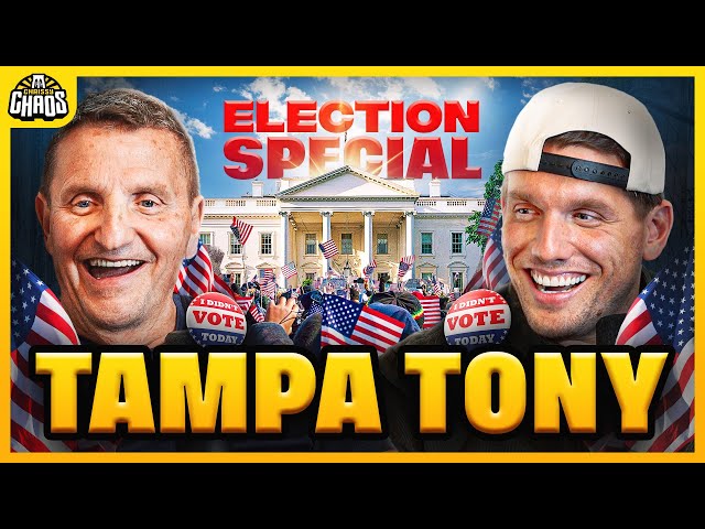 Who Is Tampa Tony Voting For Today?! | Election Special | Chris Distefano is Chrissy Chaos