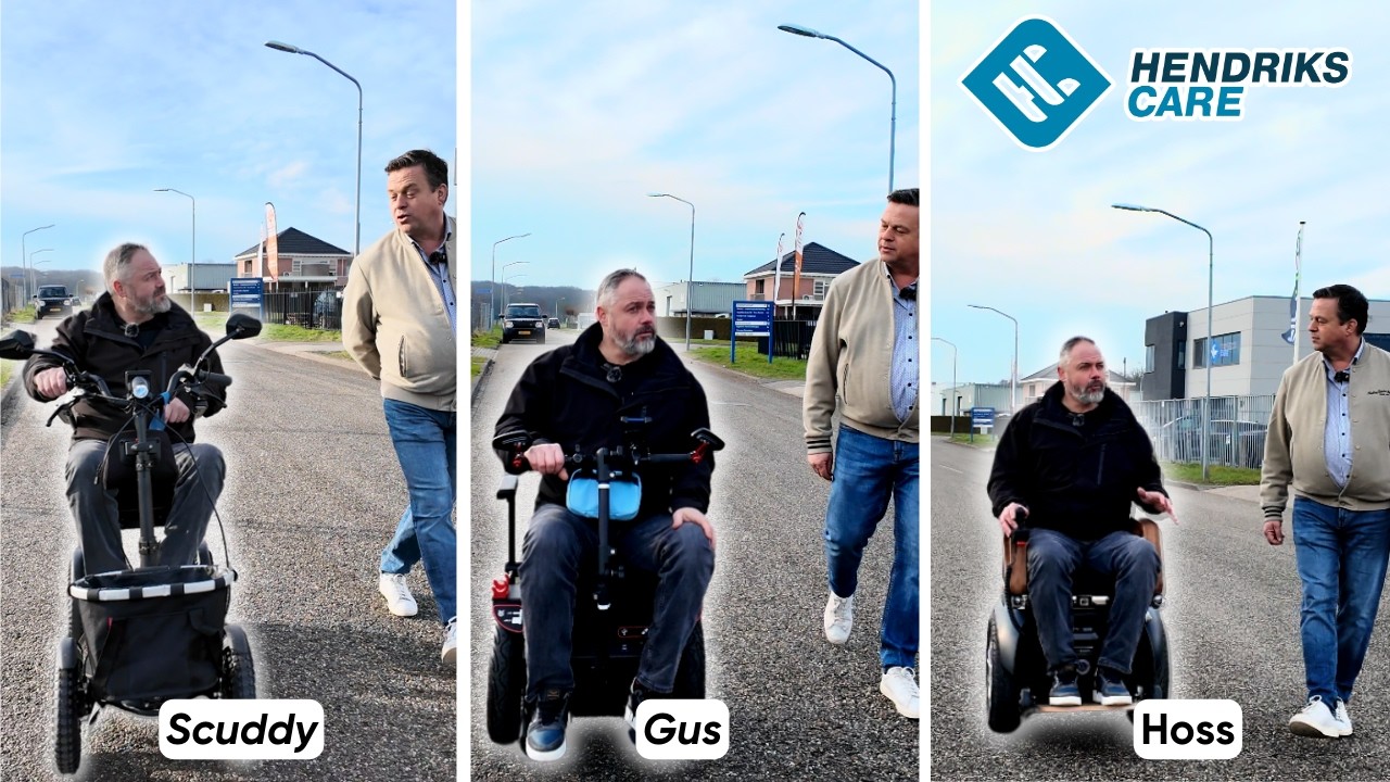 Producten testen en rijden van Hendriks Care!