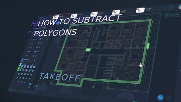 How to subtract polygons