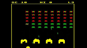 Evil Invaders AKA IJK Invaders (2000) (BBC model B computer)
