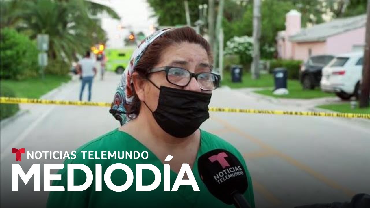 Habla latina que se salvó de estar en el edificio colapsado | Noticias Telemundo