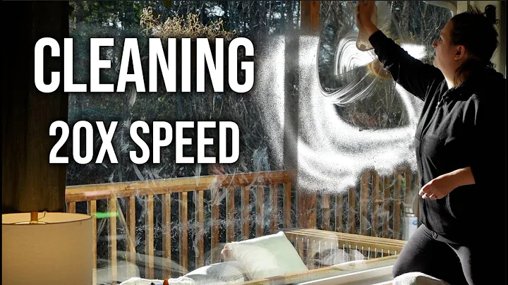 SPEED CLEANING MY HOUSE | 20x SPEED WITH CLEANING SOUNDS