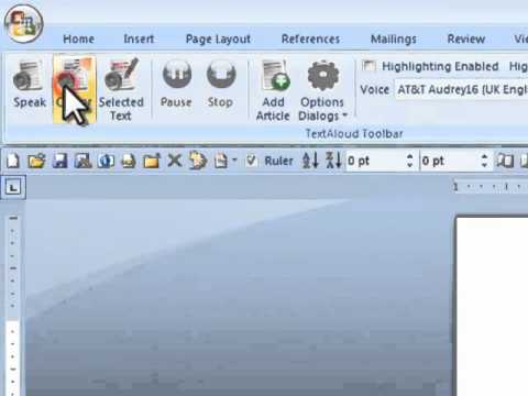 टेक्स्टअलाउड 3 सॉफ्टवेयर के साथ वर्ड दस्तावेज़ों को कैसे सुनें