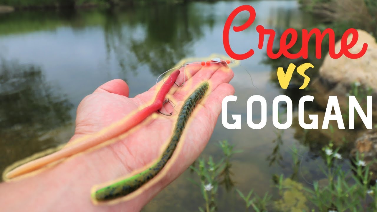 Googan Baits vs 70-year-old Creme Scoundrel Worm