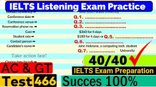 IELTS Listening Practice Test 2024 with Answers [Real Exam - 466 ]