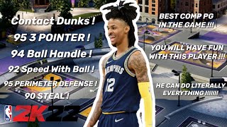 THE BEST COMP PG BUILD THAT WILL TAKE OVER NBA 2K22 NEXT GEN !!!!!