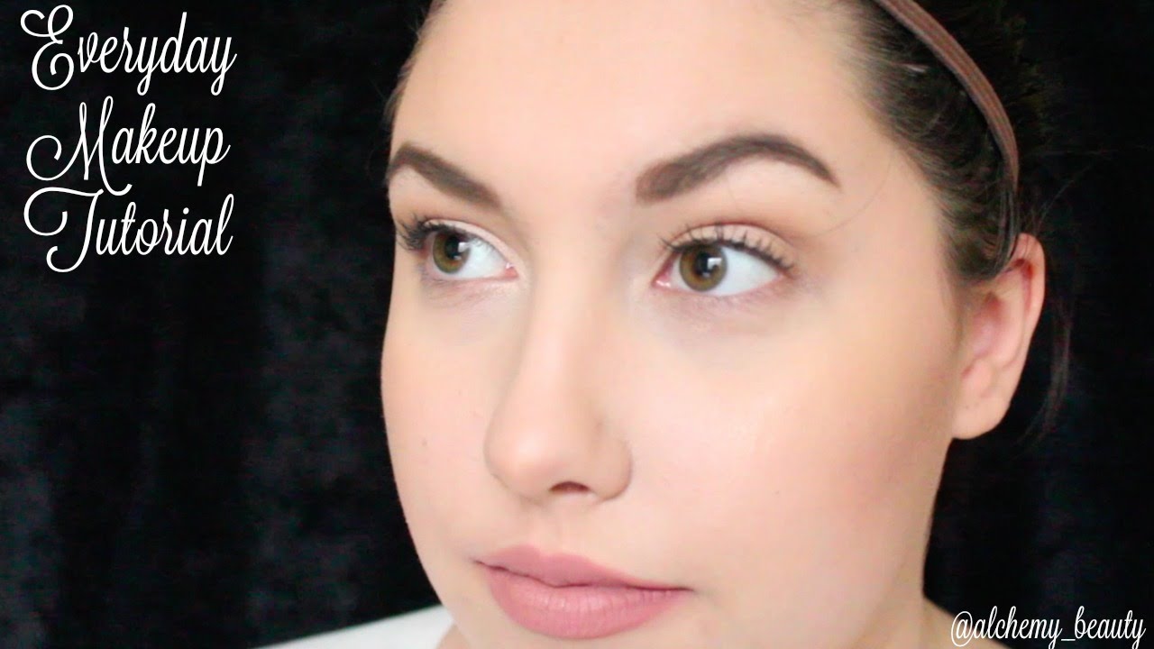 My "Everyday" Makeup Tutorial- AlchemyBeauty
